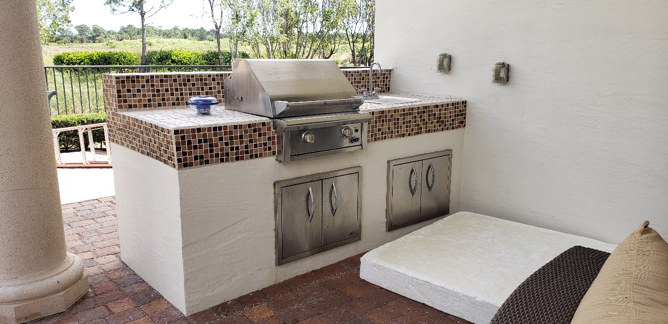 Artech Pools and Spas Inc custom pool project in Florida